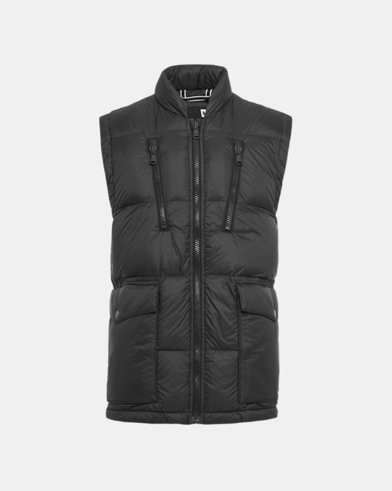 Men's ColdGear® Infrared Down Vest, Black, pdpMainDesktop image number 10